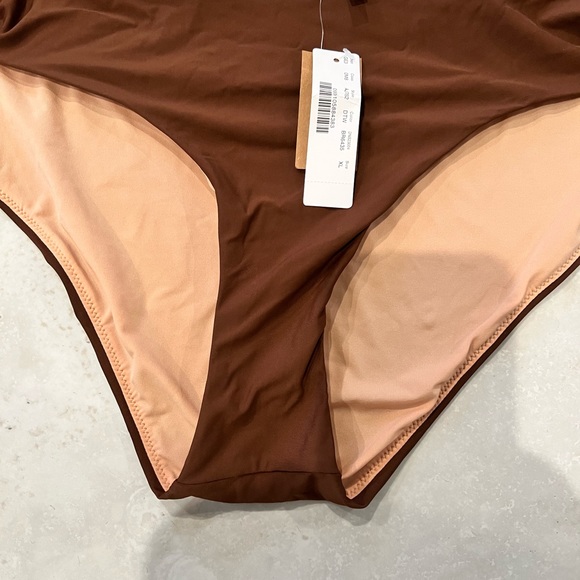 NEW J. CREW Two  Piece brown bikini - Picture 5 of 6